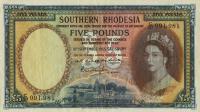 Gallery image for Southern Rhodesia p18: 5 Pounds